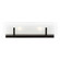 Syll Two Light Wall / Bath in Midnight Black (454|4430802EN-112)