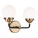 Cafe Two Light Wall / Bath in Satin Brass (454|4487902-848)