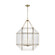 Morrison Four Light Lantern in Satin Brass (454|5279404-848)