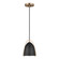 Norman One Light Mini-Pendant in Satin Brass (454|6151701-848)