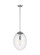 Leo - Hanging Globe One Light Pendant in Satin Aluminum (454|6801801EN7-04)