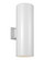 Outdoor Cylinders LED Outdoor Wall Lantern in White (454|8413997S-15)