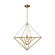 Carat One Light Pendant in Burnished Brass (454|CP1141BBS)