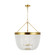 Summerhill Four Light Pendant in Burnished Brass (454|CP1344BBS)