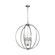 Corinne Six Light Pendant in Polished Nickel (454|F3061/6PN)