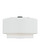 Sawyer Three Light Flush Mount in Polished Nickel (454|KSF1043PN)