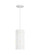 Dottie One Light Pendant in Matte White (454|KSP1011MWT)