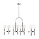 Katie Eight Light Chandelier in Polished Nickel (454|LC1028PN)