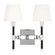 Katie Two Light Wall Sconce in Polished Nickel (454|LW1022PN)