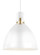 Brynne LED Pendant in Flat White (454|P1442FWH-L1)