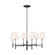 Capri Six Light Chandelier in Aged Iron (454|TC1016AI)