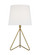 Dylan One Light Table Lamp in Burnished Brass (454|TT1151BBS1)