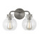 Clara Two Light Vanity in Satin Nickel (454|VS24402SN) Clara Two Light Vanity in Satin Nickel (454|VS24402SN)