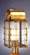Captain One Light Post Mount in Antique Brass (265|40122ABS)