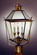 Kojan Three Light Post Mount in Antique Brass (265|91435ABC)