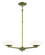 Scale LED Chandelier in Soft Brass (42|P1463-695-L)