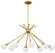 Pontil Eight Light Island Pendant in Honey Gold (42|P1808-248)