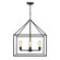 Wesson Four Light Chandelier in Matte Black (62|2072-4 BLK)