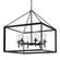 Smyth Six Light Chandelier in Matte Black (62|2073-6 BLK-CLR)