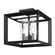 Smyth Three Light Semi-Flush Mount in Matte Black (62|2073-SF12 BLK-CLR)
