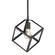 Cassio BLK One Light Mini Pendant in Matte Black (62|2086-M1L BLK)