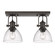 Hines RBZ Two Light Semi-Flush Mount in Rubbed Bronze (62|3118-2SF RBZ-SD)