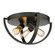 Colson Three Light Flush Mount in Etruscan Bronze (62|3167-FM15 EB)