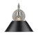 Orwell PW One Light Wall Sconce in Pewter (62|3306-1W PW-BLK)