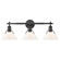 Orwell Three Light Bath Vanity in Matte Black (62|3306-BA3 BLK-OP)