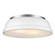 Duncan Two Light Flush Mount in Pewter (62|3602-14 PW-WHT)