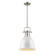 Duncan PW One Light Pendant in Pewter (62|3604-S PW-WH)