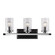 Mercer Three Light Bath Vanity in Matte Black (62|4309-BA3 BLK-SD)