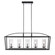 Mercer Five Light Linear Pendant in Matte Black (62|4309-LP BLK-SD)