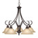 Lancaster RBZ Five Light Chandelier in Rubbed Bronze (62|6005-D5 RBZ)