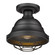 Bartlett NB One Light Outdoor Semi-Flush Mount in Natural Black (62|7316-OSF NB)