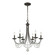 Mirabella Six Light Chandelier in Rubbed Bronze (62|7644-6 RBZ)