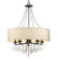 Echelon BLK Five Light Chandelier in Matte Black (62|8981-5 BLK-BRI)