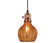 Baldwin One Light Pendant in Weathered Copper (381|H-99549-C-49-AMC)