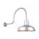 Warehouse One Light Outdoor Gooseneck Light in Galvanized (381|H-QSN15114-SA-96/QSNHL-C-96)