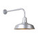 Warehouse One Light Outdoor Gooseneck Light in Galvanized (381|H-QSN15116-SA-96/QSNB-13-96)