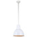 Warehouse One Light Pendant in White (381|H-QSN16110-SA-93/QSN24``ST3-93/QSNHDSMC-93)