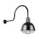 Deep Bowl Shade One Light Outdoor Gooseneck Light in Black (381|H-QSN16112-SA-91/QSNHL-C-91/QSNWGR-12``-91)