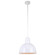 Warehouse One Light Pendant in White (381|H-QSN16112-SA-93/QSN36``ST3-93/QSNHSC-93)