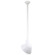 Warehouse One Light Pendant in White (381|H-QSN18112-SA-93/QSN36``ST3-93/QSNHDSMC-93)