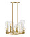 Alchemy LED Chandelier in Lacquered Brass (13|30526LCB)