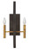 Euclid LED Wall Sconce in Spanish Bronze (13|3460SB)