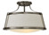 Charlotte LED Semi-Flush Mount in Antique Nickel (13|3522AN)