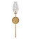 Ana LED Wall Sconce in Heritage Brass (13|38250HB)
