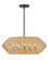 Luca LED Chandelier in Black (13|40384BLK-CML)