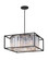 Giada LED Chandelier in Black (13|4555BK)